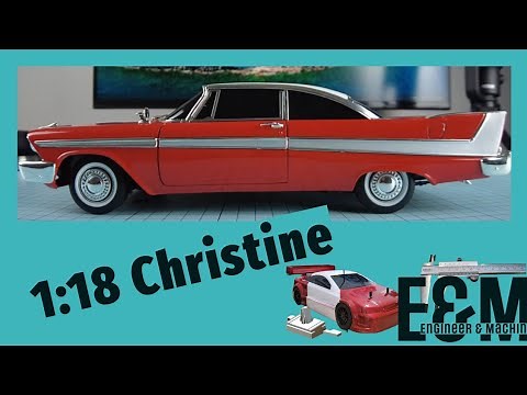 Unboxing the Legendary Christine: 1958 Plymouth Belvedere Model Review!