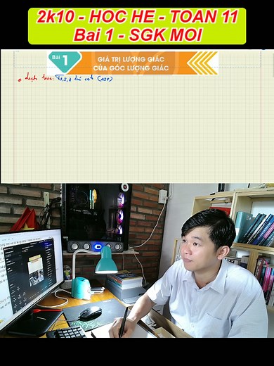Gía Trị lượng giác của góc lượng giác - Toán 11 buổi 6