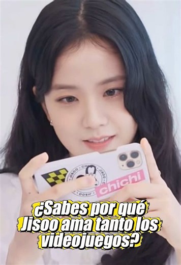 ¿Sabes por qué Jisoo ama tanto los videojuegos? #fyp #tiktok #usa #jisoo #blackpink