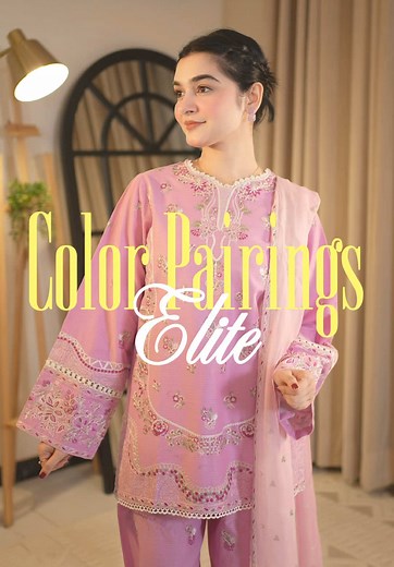 Junelle 3-Piece Embroidered Stitched Dress for Eid