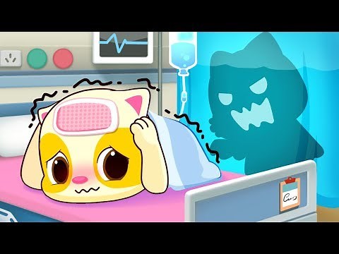 Baby Kitten Hates Hospitals | Sick Song | Doctor Cartoon | Kids Songs | Baby Cartoon | BabyBus
