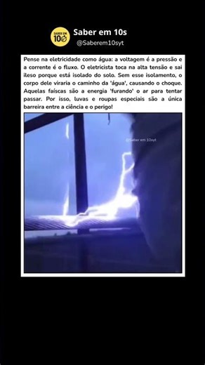 Por que ele não leva choque #curiosidades