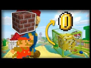 Minecraft: How to Make Working Super Mario Bricks and Lucky Blocks