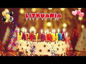 LITHUANIA Happy Birthday Song – Happy Birthday to You