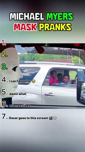 Michael Myers Mask Pranks
