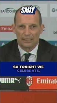 Allegri post Milan-Inter 1-0 DON’T SCROLL! WATCH UNTIL THE END. 👀🔥