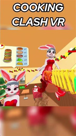 🔪😤 My Restaurant Has a SLIGHT Customer Service Problem… 🐷🐰 #Shorts #CookingFail #cookingclashvr