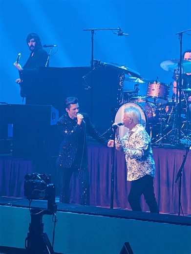 The Killers Bring Out Iva Davies To Perform Icehouse Classic
