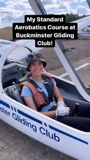 Standard Aerobatics Badge ✅ Had an epic 3 day course with ! I am now qualified to do 6 aerobatic manoeuvres including, 45 degrees down and up lines, loop the loops, humpty bumps, chandelles and 270 degree erect turns! A massive thank you to Phil Sturley for teaching us some awesome aerobatics! https://amzn.to/4oHFcMR #aviatrix #flyinghigh #aerobatics #pilotlife #femalepilot #clouds #flyinggirls #fyp #solo #glideraerobatics #airplane #inverted #globalgliding #fighterpilot #avgeek #fitnss #topgun 