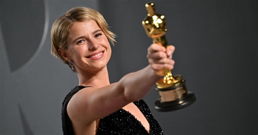 Oscar winners, celebrities walk Vanity Fair Oscar Party red carpet