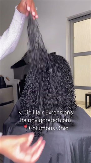 K Tip Hair Extensions In Columbus Ohio | K Tip Education
