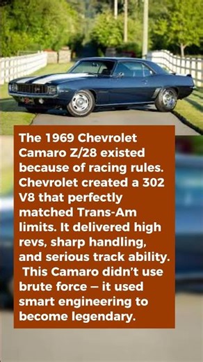 The Camaro Built Through a Loophole