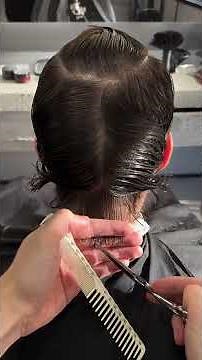 How To Shape a Modern Mullet Fade #fade #barber #haircut