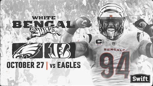 New Game Time Announced: Eagles vs. Bengals