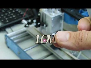 Wood / plywood cutting with 15 watt Endurance water-cooled laser