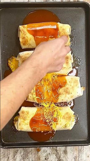 Baked Chicken Chimichangas Recipe