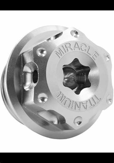Small part. Big statement. Our Titanium Oil Filler Cap isn’t just functional — it’s the perfect finishing touch. 9 colors. CNC perfection . DM to upgrade #MiracleTitanium #Miraclebolt #titanium #Gr5titanium #motorcycle #wheels #bikelife