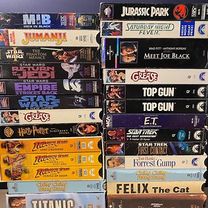 Vintage Blockbuster VHS Tape Lot, Home Movie Collection VCR Video Tapes - 1980s, 1990s, & 2000s! - Etsy