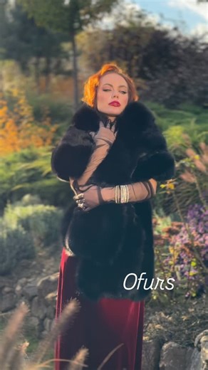 Eugene Ofurs on Instagram: "New wrap “Endless Softness” 340 USD Saga fox + long haired bunny. Shipping and dyeing any color included. #ofurs #realfur #o_furs #foxwrap"