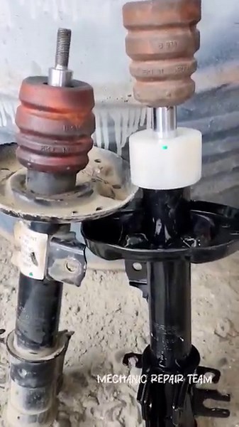 How To Check Your Front Shock Absorbers (Suspension Upgrade Series)😳☺️ #shorts