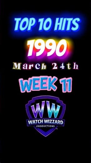 Top 10 Hits March 24 1990 #nostalgia #90smusic #throwback