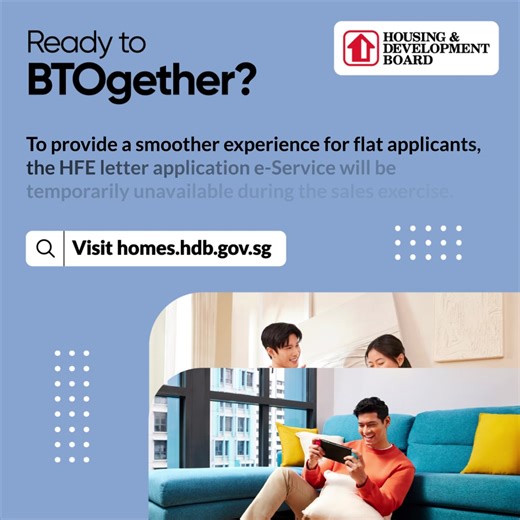 The HDB Flat Eligibility (HFE) letter helps you understand your eligibility to buy an HDB flat and your housing budget. | Housing & Development Board