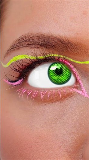 👀 Hello Dragonfly Eyes 💥 #makeup #beauty