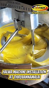 Halwa Machine Installation at Thiruvannamalai | Commercial Sweet Making Machine Setup