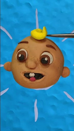 Baby ClayJ! 🎨 DIY Play-Doh Learning and Craft with CoComelon #shorts