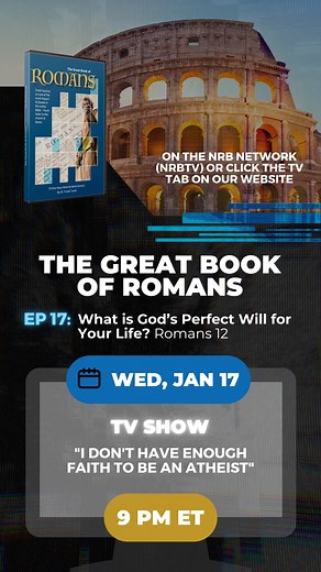 [TV 📺 SHOW] Why Study the Book of Romans? Why take the time to focus on this particular book? Because Romans is the one book of the Bible that lays out a virtually complete theological explanation of the truth of Christianity. AND it has stirred some of the church’s greatest leaders to act. In the Apostle Paul’s letter to Christians in Rome, he clearly outlines the most important message to mankind—the gospel. Paul provides a complete and detailed declaration of the gospel message. He presents 