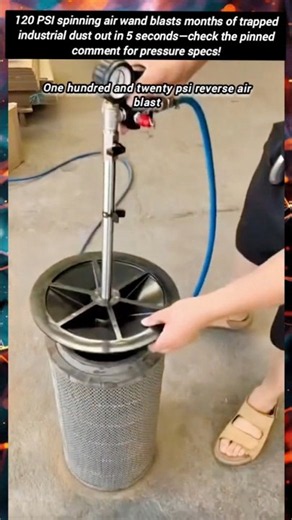 ​How 360-Degree Air Wands Clean Truck Filters