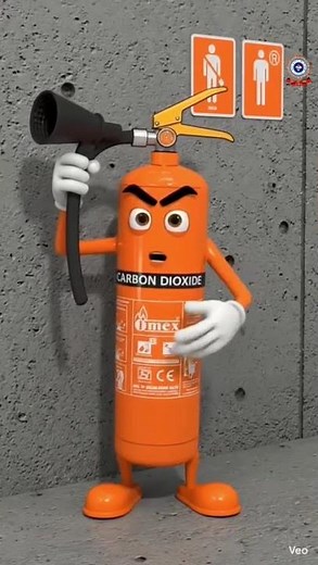 🔴 CO2 Fire Extinguisher Cylinder — Best Protection Against Electrical & Liquid Fires |