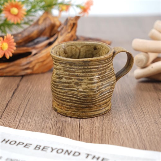 Handmade Japanese Ceramic Mug, Unique Wabi Sabi Coffee Cup, Organic Earthy Stoneware Tea Cup, Artisan Japan Studio Pottery Coffee Vessel - Etsy