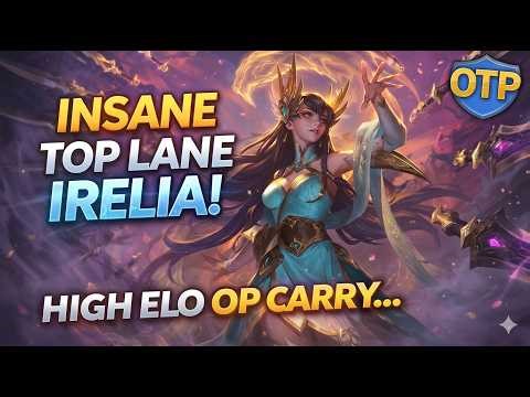 THIS IRELIA IS UNSTOPPABLE… HIGH ELO TOP DIFF