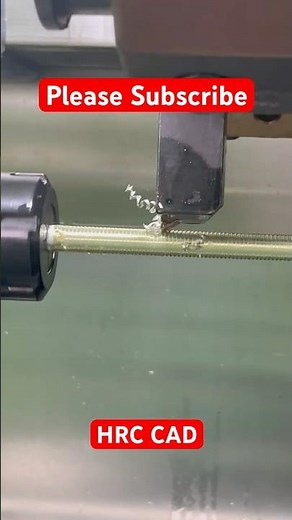CNC Threading Operation (HRC CAD)