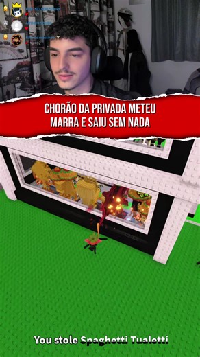 Mais um chorão incrível no Roblox!