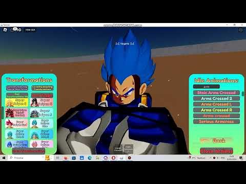 How To Make Shaded Vegeta In Dragon Ball RP Azure