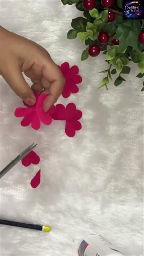 How to Make REALISTIC Paper Roses! 🌹 Easy DIY Step-by-Step #creativewish