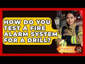 How Do You Test A Fire Alarm System For A Drill? - Inside the Firehouse