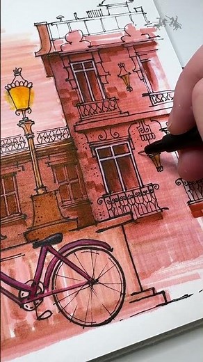 the romance of Paris in our Pitt Artist Pen ink City Set by ‪@brandcamp‬ #fabercastell