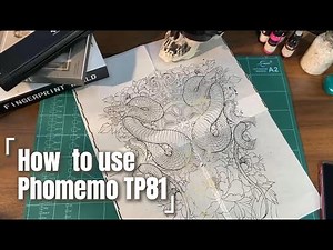 How to use phomemo TP81