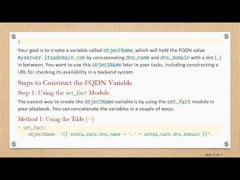 Constructing a Variable for an FQDN in Ansible