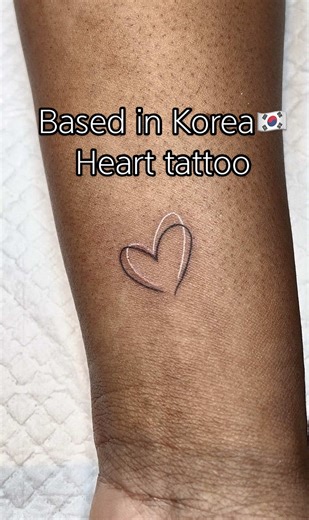 White Heart Tattoo Designs by Korean Tattoo Artists