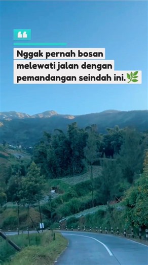 Perjalanan yang Selalu Memanjakan Mata. #nature #roadtrip #travelshorts #beautifulview #mountainview