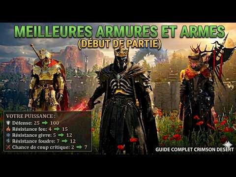 Become UNKILLABLE from the start: The ultimate Armor & Weapons build (Crimson Desert Guide)