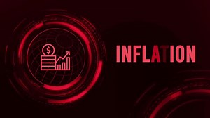 Download Inflation Flickering Text With HUD Animation for free