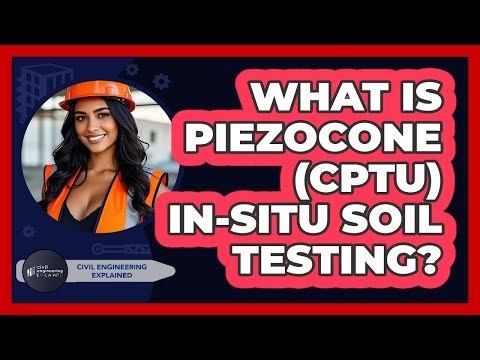 What Is Piezocone (CPTU) In-situ Soil Testing? - Civil Engineering Explained
