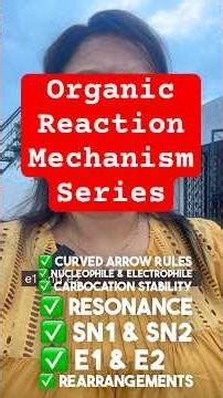 Organic Chemistry Reaction Mechanism Series: NEET को आसान बनाएं #neet2027 #chemistry #neetexam