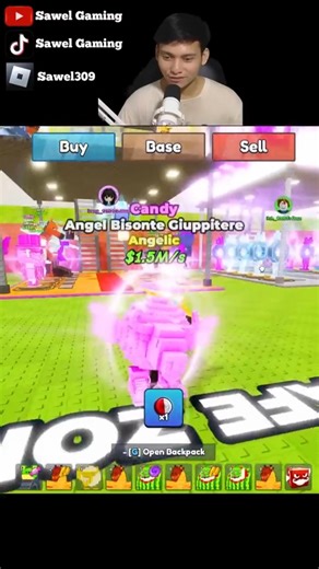 Aku Dapat Bisonte Mutasi Candi Di Be A Lucky Block ?! #roblox
