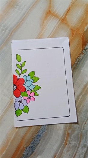 borderdesigns for project ##borderdesign #notebookborder#schoolproject#easyborderdrawing #shortsfeed